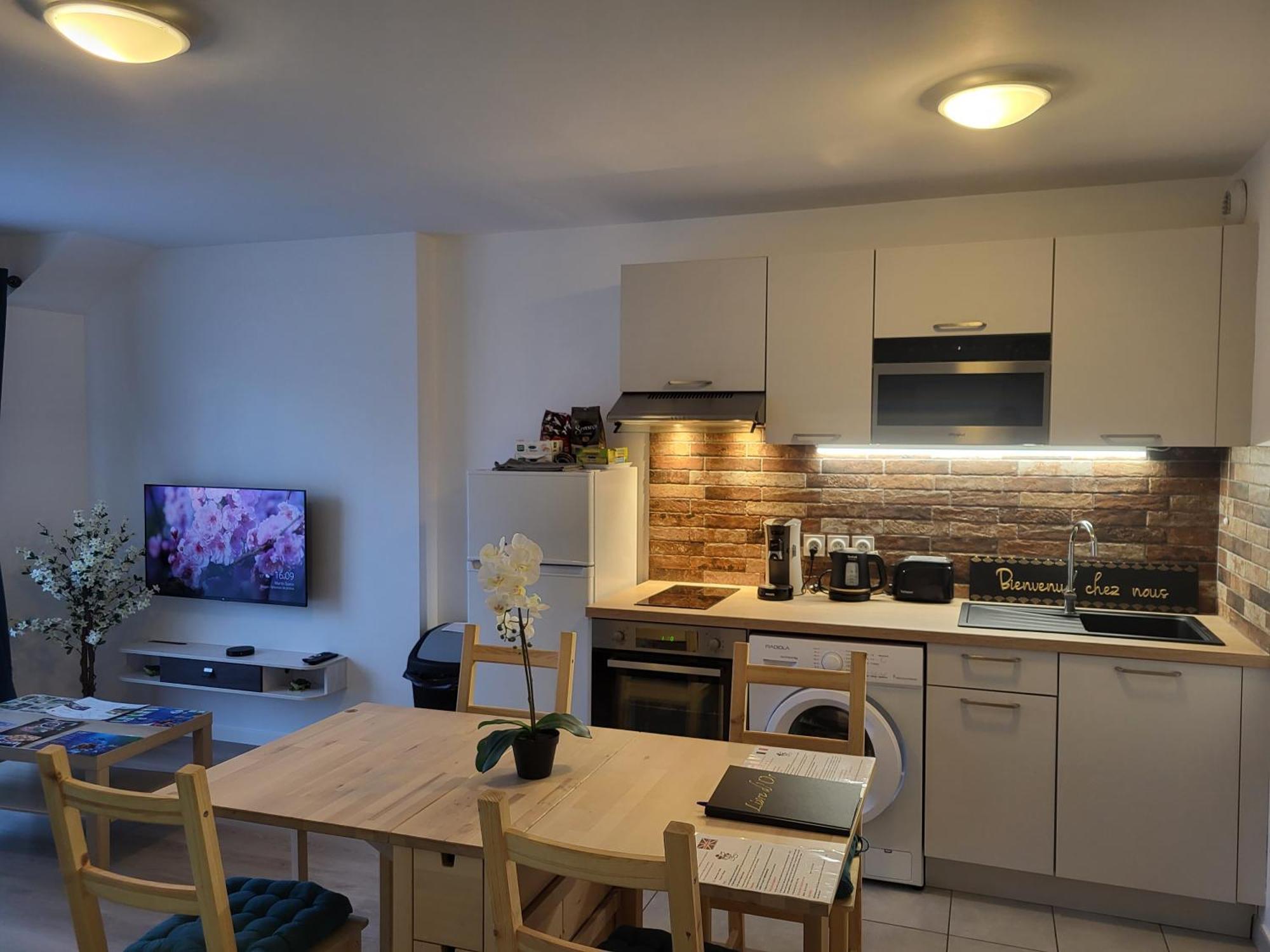 Studio Cosy A 5 Minutes De Disneyland Paris Chalifert Exterior foto